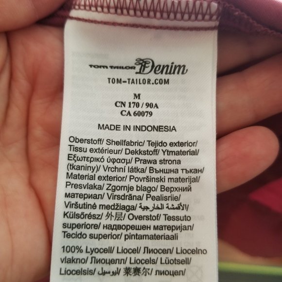 Tom Tailor Denim size M rose colored jacket - Picture 5 of 7